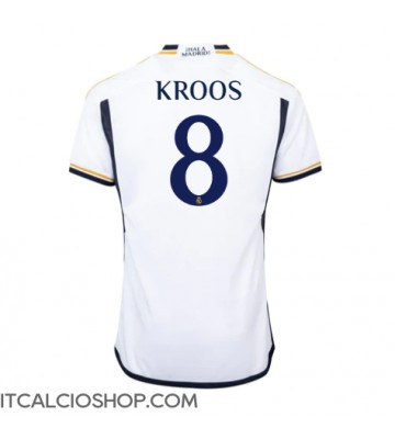 Real Madrid Toni Kroos #8 Prima Maglia 2023-24 Manica Corta